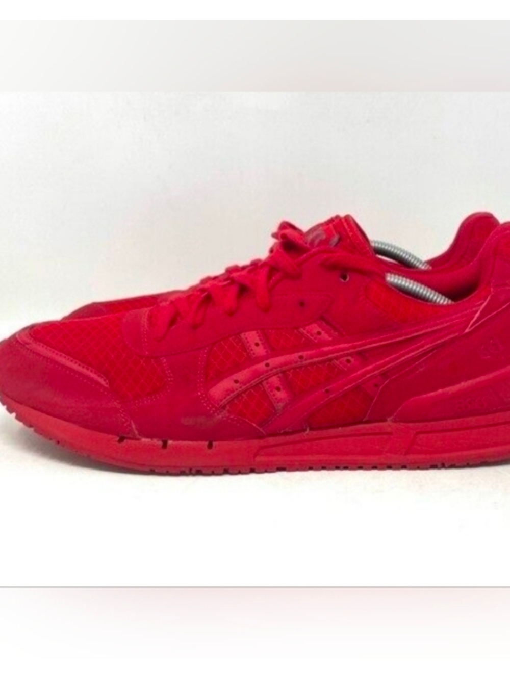 ASICS MEN'S GEL LYTE III TRIPLE RED SNEAKERS SIZE 12